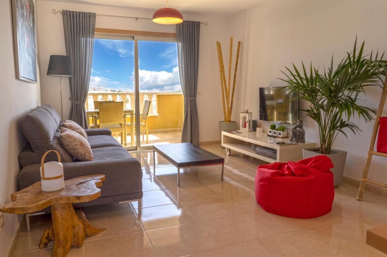 La Perla Beach Apt With Pool El Médano Exteriör bild
