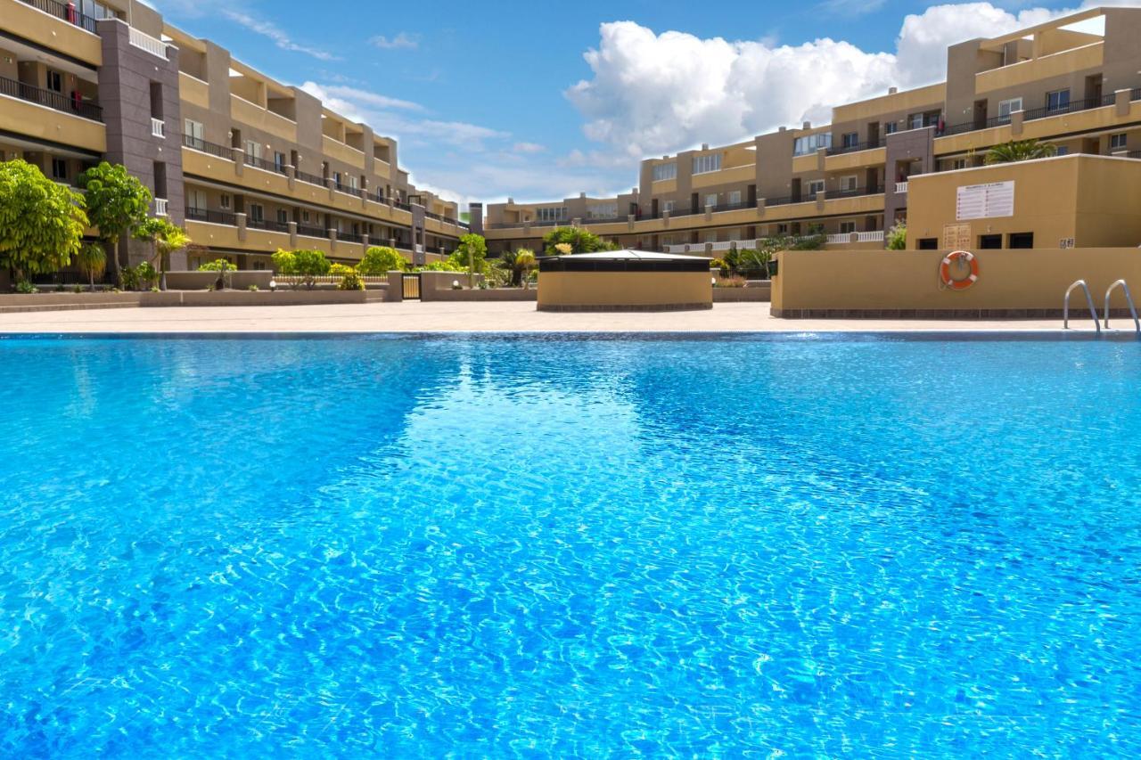 La Perla Beach Apt With Pool El Médano Exteriör bild